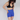 Flex Scrunch Shorts Blue 